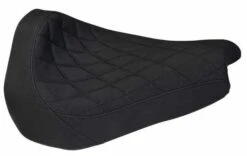 Einzelsitz Alcantara Diamond Stitch Schwarz