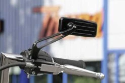 Spiegel Set Action Fluted Schwarz -Motorradzubehör Geschäft 23 99 195 34
