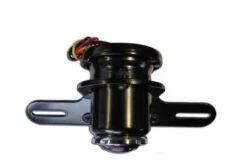 LED-Rücklicht Old School TYP4 Schwarz, Rotes Glas -Motorradzubehör Geschäft 255 066 35