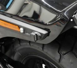 Strut Stripe LED 3in1 Blinker & Rücklicht Schwarz Wrinkle -Motorradzubehör Geschäft 41 74 230 22