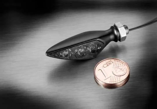 Kellermann Rhombus S Blinker Set DF Schwarz & Getönt 4 Kellermann Rhombus S Blinker Set DF Schwarz & Getönt – Bild 2