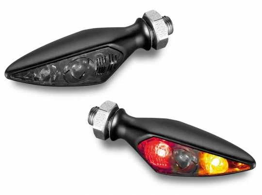 Kellermann Rhombus S Blinker Set DF Schwarz & Getönt 3 Kellermann Rhombus S Blinker Set DF Schwarz & Getönt