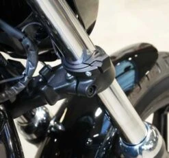 Blinker Set Quick-Stripe 41mm Dark Schwarz -Motorradzubehör Geschäft 41 99 1570 33