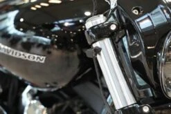 Blinker Set Quick-Stripe 49mm Dark Schwarz -Motorradzubehör Geschäft 41 99 1590 32