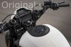 Lenker Clip-On Tieferlegung Schwarz 9 Lenker Clip-On Tieferlegung Schwarz -Motorradzubehör Geschäft 50 74 010 42