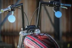 Tacho-Riser-Kit Schwarz -Motorradzubehör Geschäft 51 74 030 21