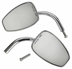 Biltwell Utility Teardrop Spiegel Chrom ECE -Motorradzubehör Geschäft 576329 biltwell31
