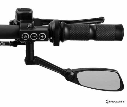 Rebuffini RR90 Armaturen Set Mechanisch, Spiegel Unten, Schwarz Matt 5 Rebuffini RR90 Armaturen Set Mechanisch, Spiegel Unten, Schwarz Matt – Bild 3